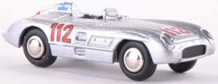 MERCEDES 300 SLR #112 SILVER 1/87