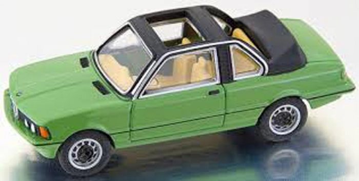 BMW 320 BAUR CONVERTIBLE GREEN 1/87