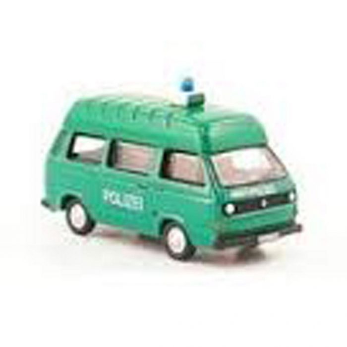 VW T3 BUS HIGH ROOF POLIZIA GREEN