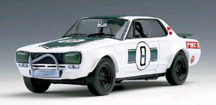 NISSAN 2000 GTR GREEN RACE 1/43